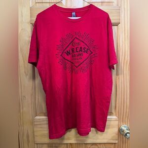 Case Knives men’s red size XL t shirt